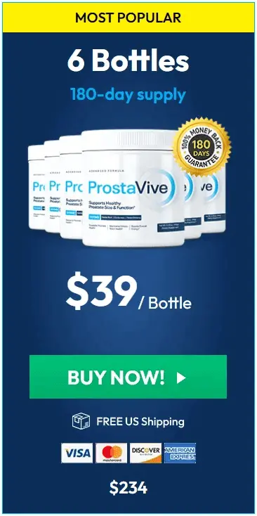 Prostavive 6 bottles